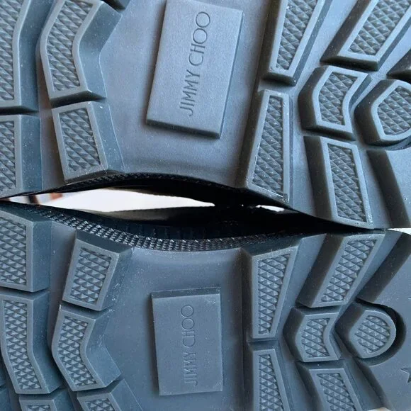 Jimmy Choo Oskar Ankle Boots In Black sz 40.5 - Picture 4 of 6